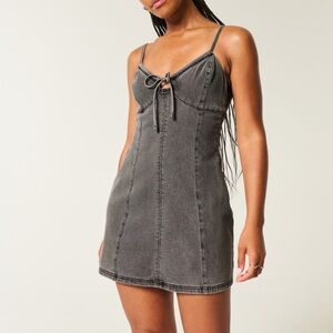 NEW Abercrombie & Fitch Women’s Black Denim Dress